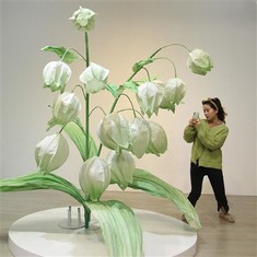 Lily z údolia papiera kvety